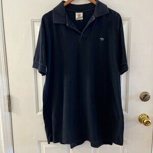 Vintage Camel Styles Black Men's Polo Shirt Sz XL